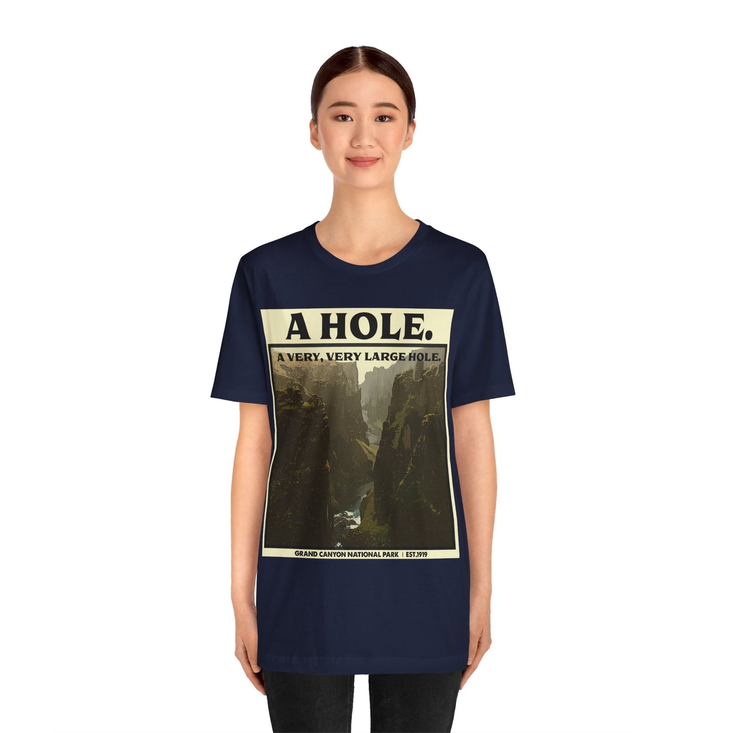 Grand Canyon Shirt, Grand Canyon National Park Poster Very Large Hole Extraordinary Mountains shirt - EXNP011ALL