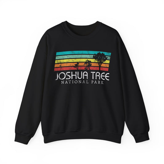 Joshua Tree California Vintage Retro Camping National Park Sweatshirt - NP042ALL