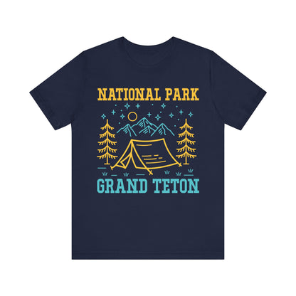 Grand Teton National Park Hiking Camping Hiking shirt - NPT149ALL