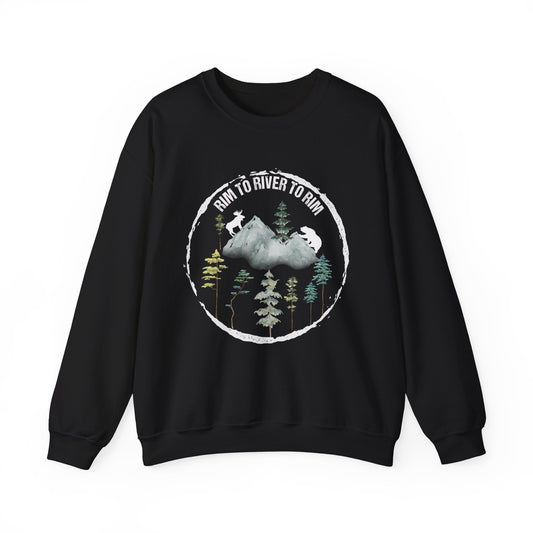 Custom Rim To River To Rim Grand Canyon National Park Hiking Sweatshirt - NP0194ALL