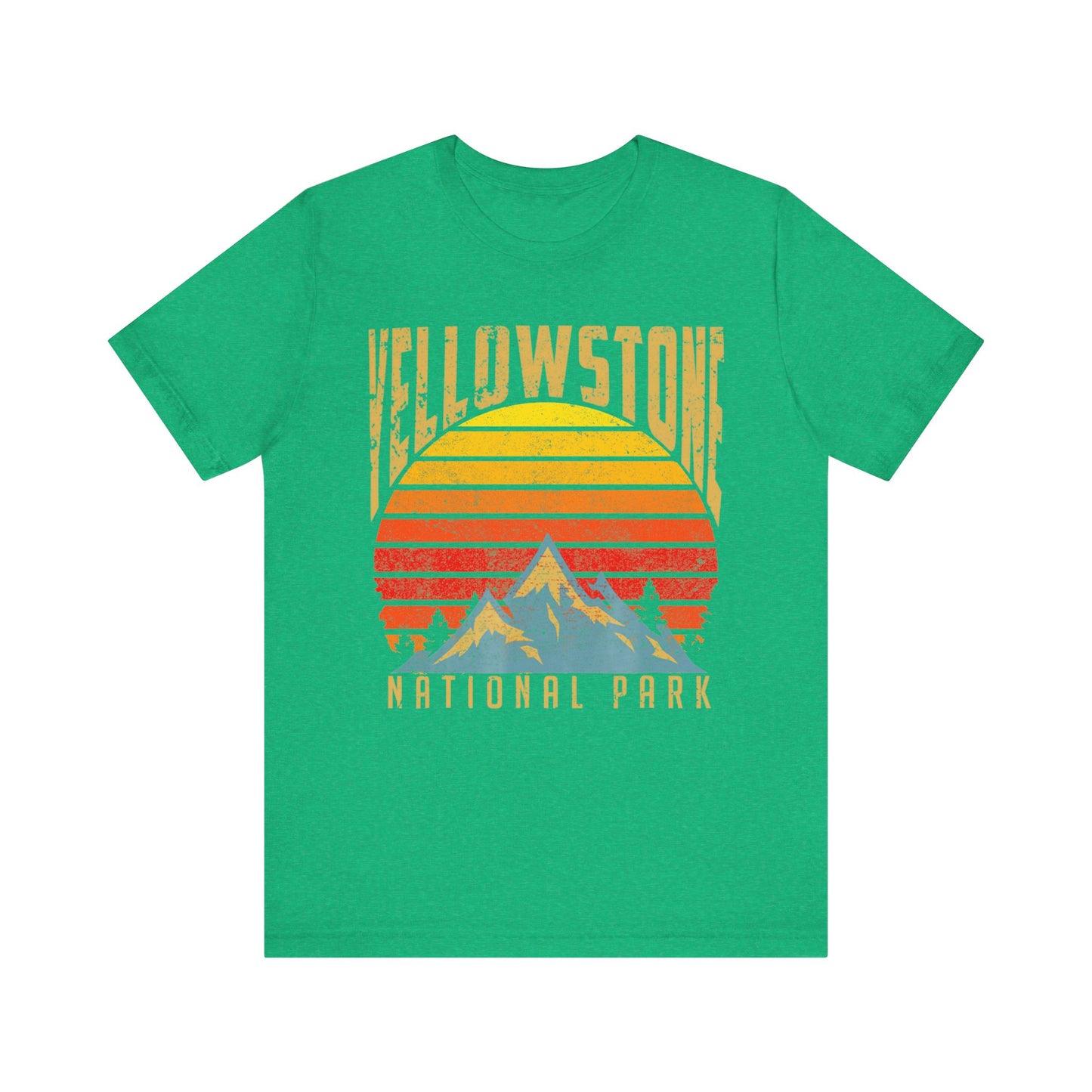 Yellowstone Hike Yellowstone National Park NPS Hiking Camping Montana Shirt - NP004ALL