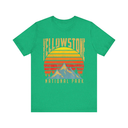 Yellowstone Hike Yellowstone National Park NPS Hiking Camping Montana Shirt - NP004ALL