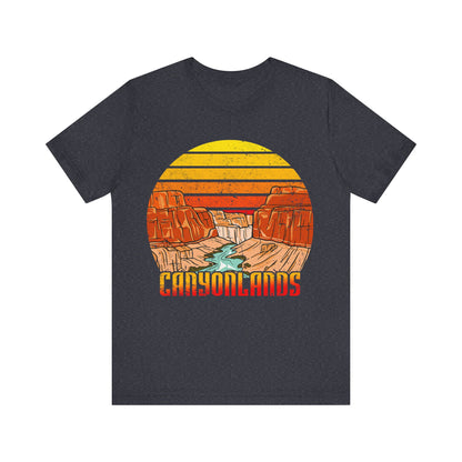 Vintage Canyonlands National Park Camping Hiking Retro Wilderess Mountain shirt - NPT183ALL