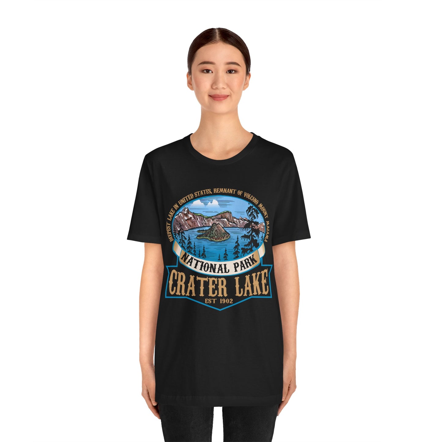 Crater Lake National Park Acadia Camping Trip Oregon Shirt - NPT085ALL