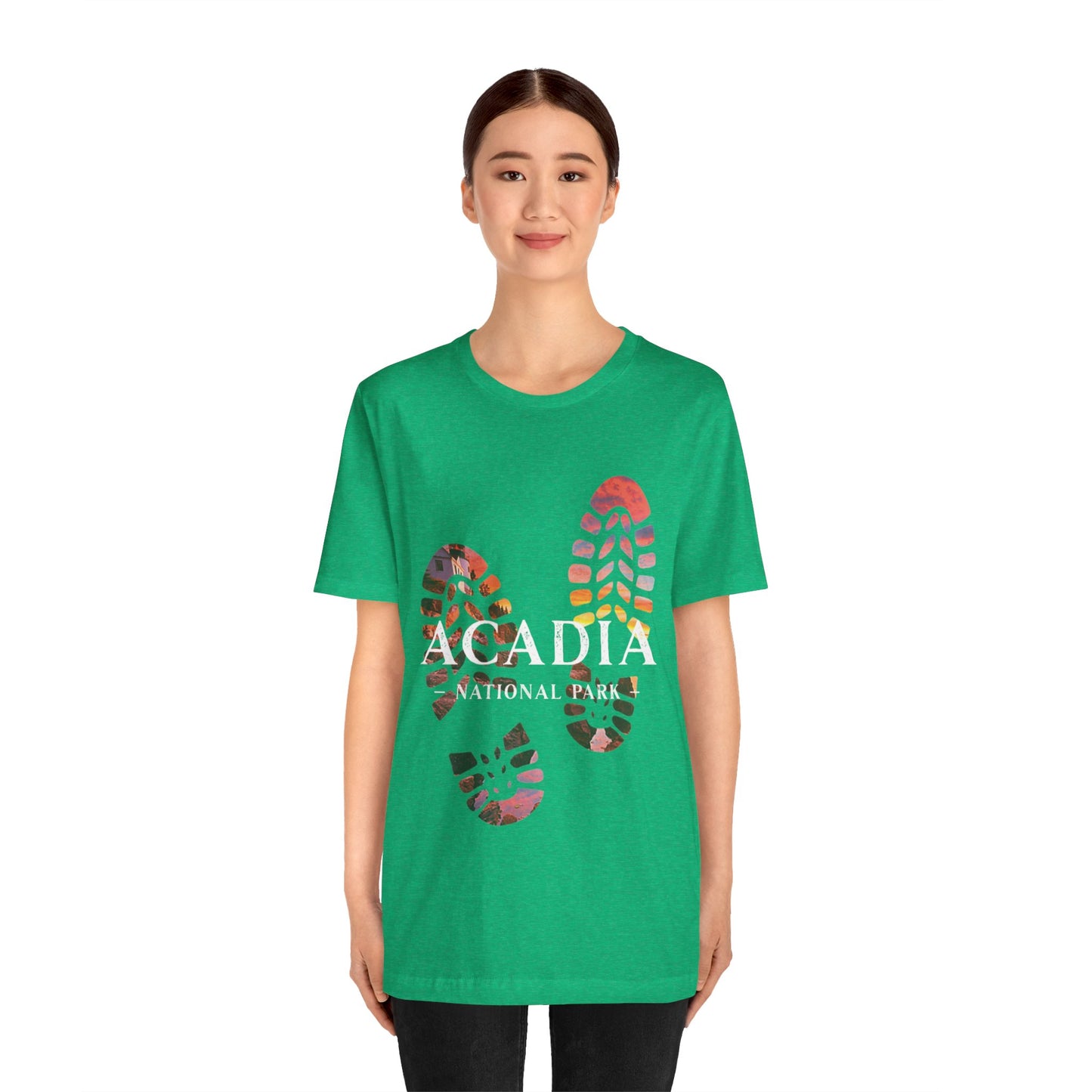 Acadia Crewneck Shirt, Acadia National Park Mount Desert Island Maine Cadillac Mountain shirt, Acadia Camping shirt - NP008ALL