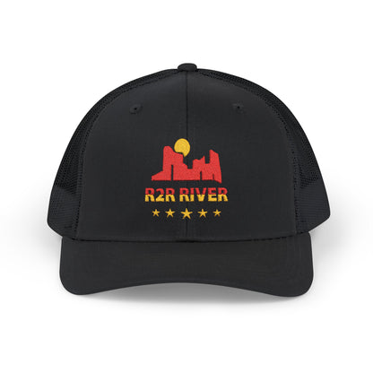 Rim to Rim Riker Grand Canyon National Park Embroidered Trucker Cap, Gifts for Travelers, Gifts for Nature Lovers Hat