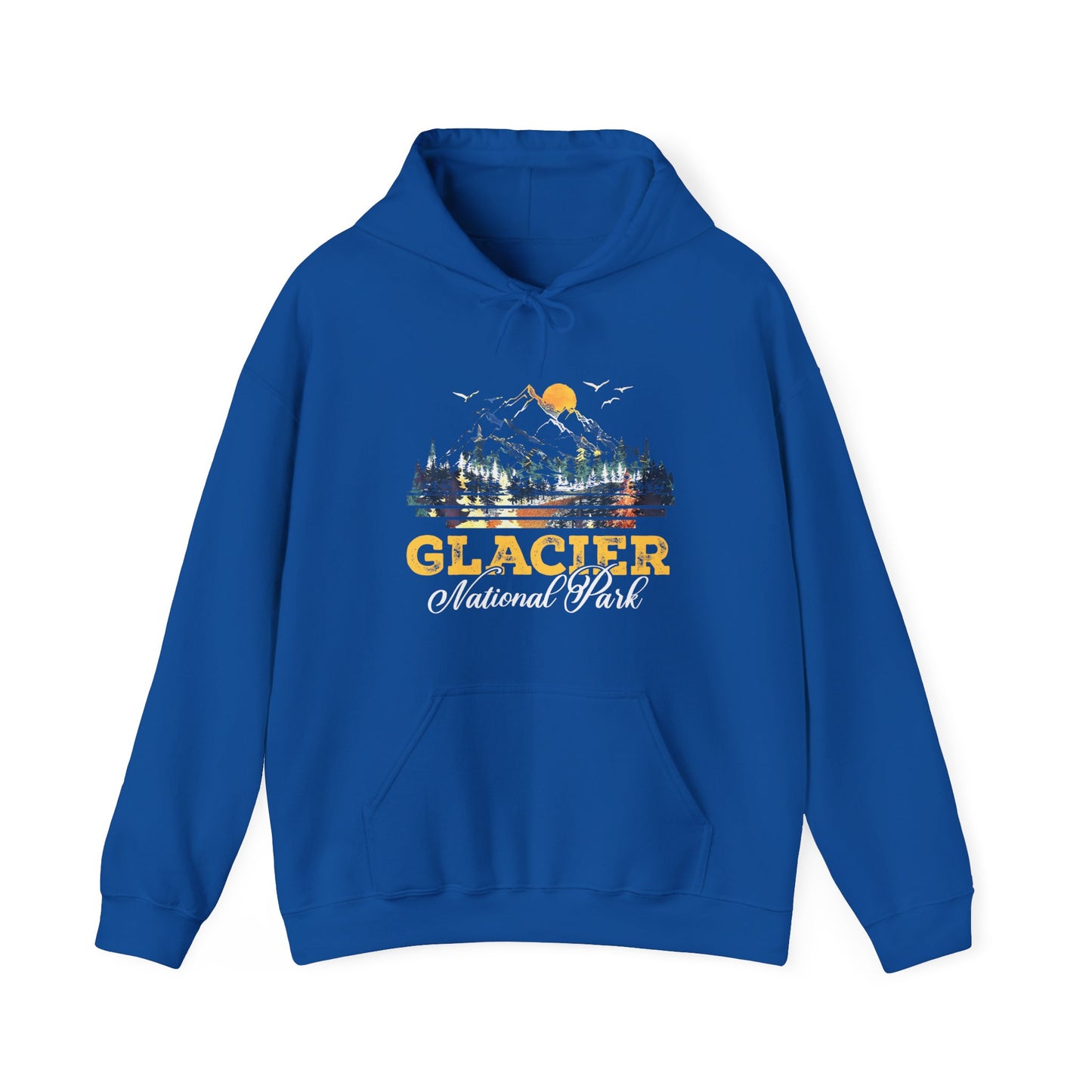 Glacier National Park Camping Hiking Mountain Hiking Hoodie - NPT023ALL