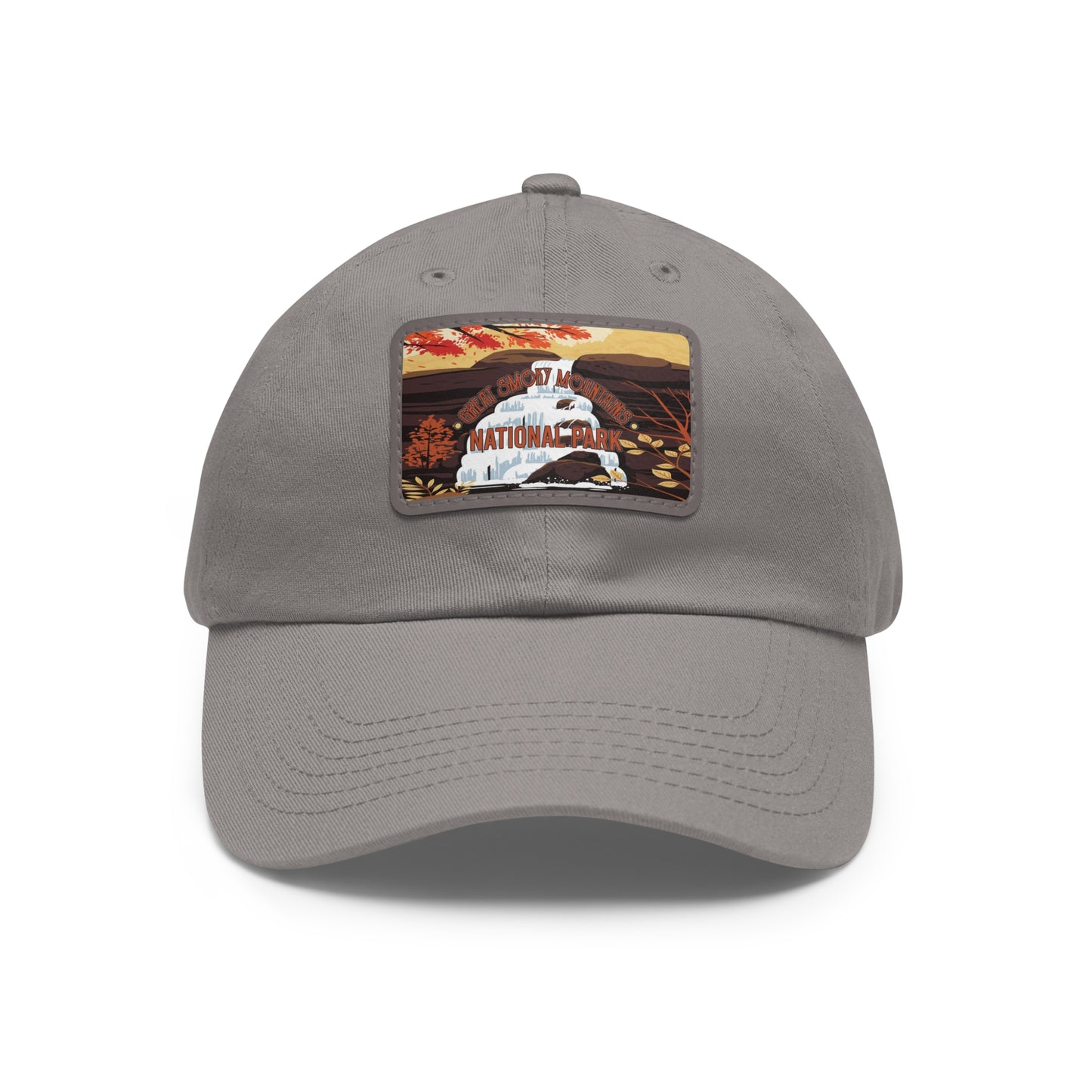 Grand Canyon Leather Patch Hat, Inspirational Mountain Travel Gifts for Dad, Birthday Gifts from Family and Friends HATNP015