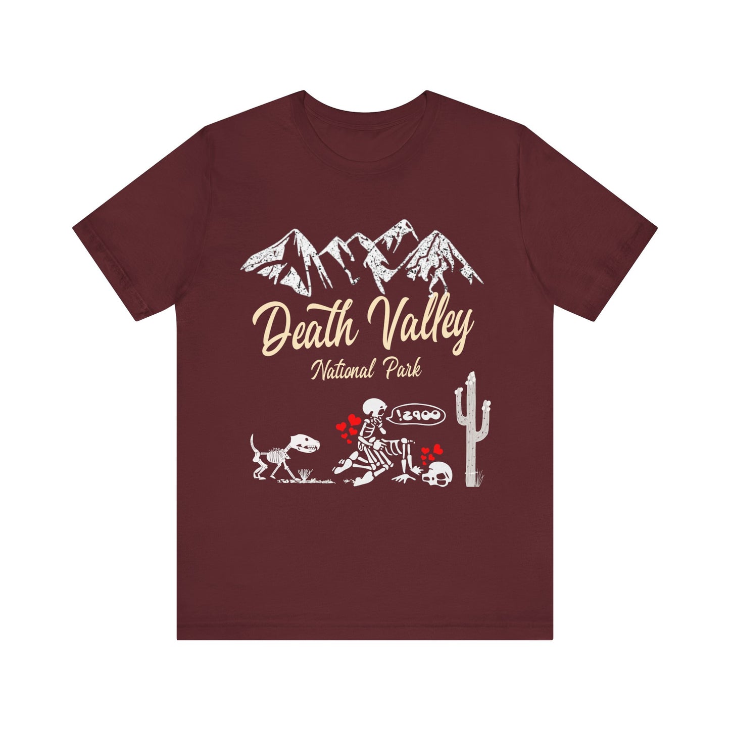 Death Valley Shirt, Death Valley National Park Skeleton Monument Valley Hiking Camping shirt - NP0157ALL