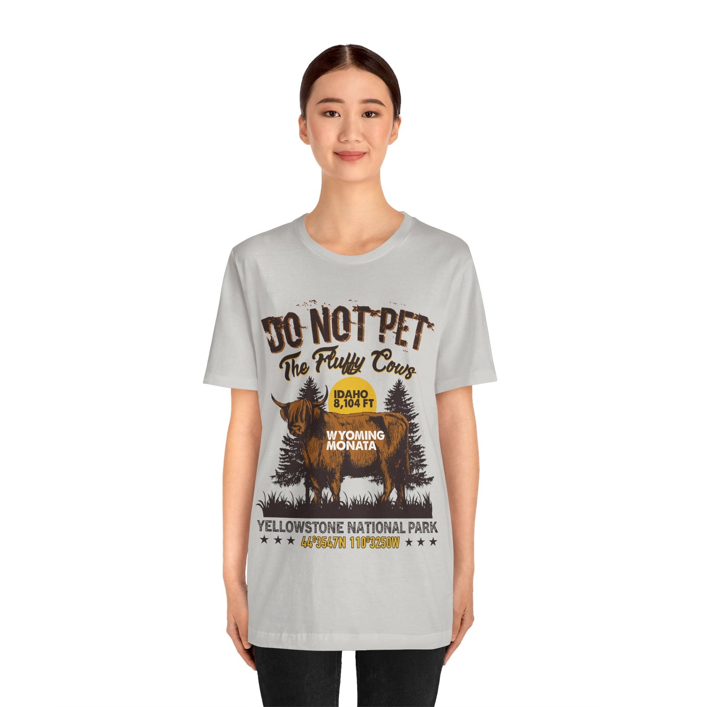 Don't Pet The Fluffy Cows Shirt, Vintage Yellowstone National Park Idaho Wyoming Monata Buffalo Shirt - NPT108ALL