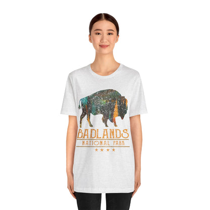 Badlands Shirt, Badland National Park Buffalo Bison South Dakota shirt - NPT082ALL