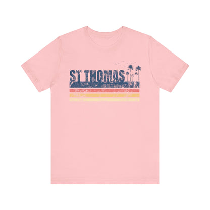 StThomas Lover Beach Rainbow Palm Trees Vacation Souvenir Caribbean Sea shirt - NPT209ALL