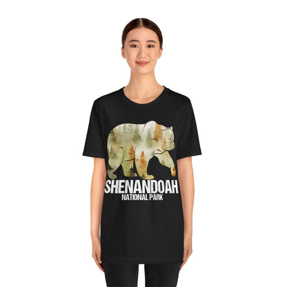 Shenandoah Shirt, Shenandoah National Park Camping Forest Bear Hiking Shirt - NP0234ALL