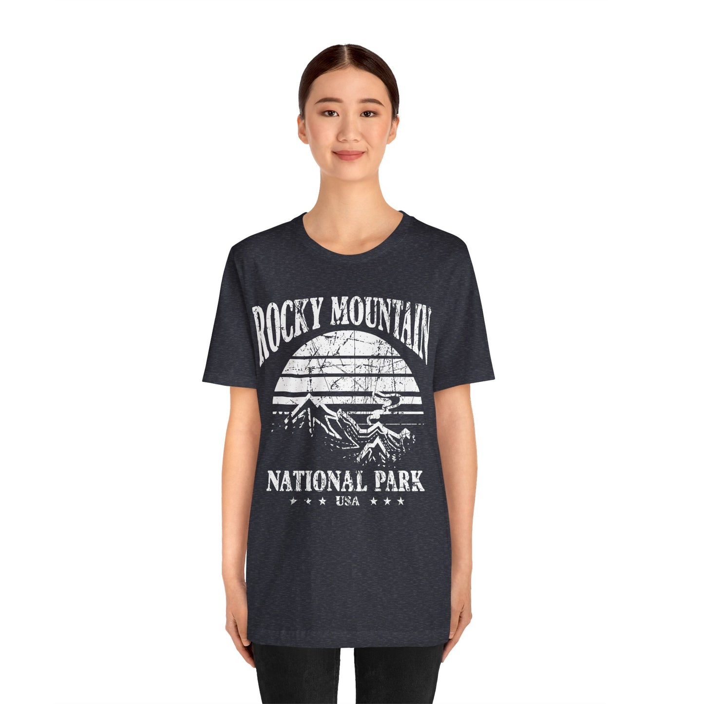 Vintage Rocky Mountains National Park Camping Hiking shirt - NPT099ALL