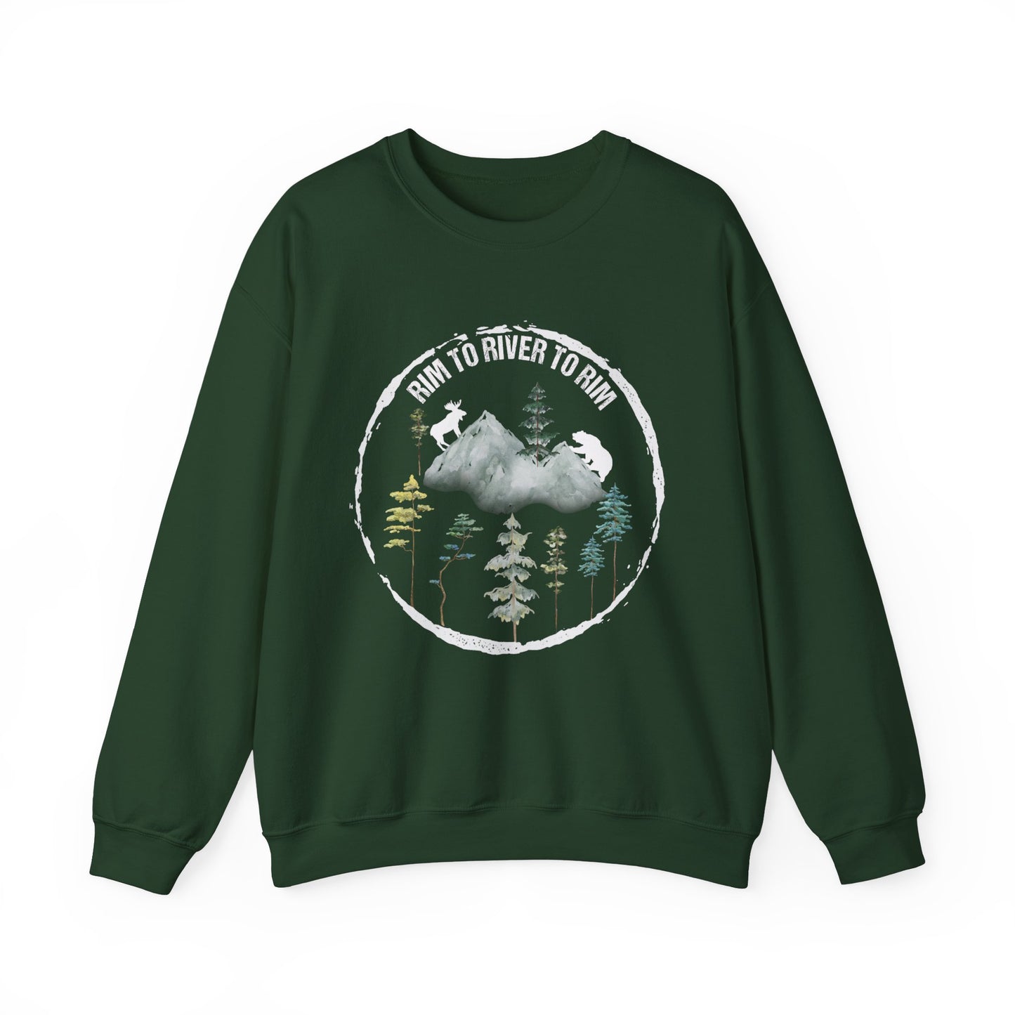 Custom Rim To River To Rim Grand Canyon National Park Hiking Sweatshirt - NP0194ALL