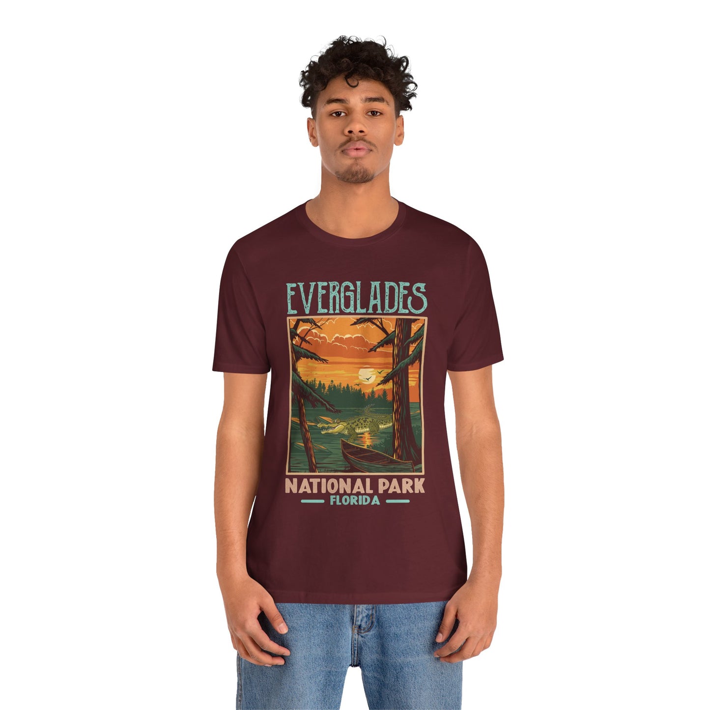 Everglades National Park Crocodile Florida Alligators Travel Hiking Mountain shirt - NPT195ALL