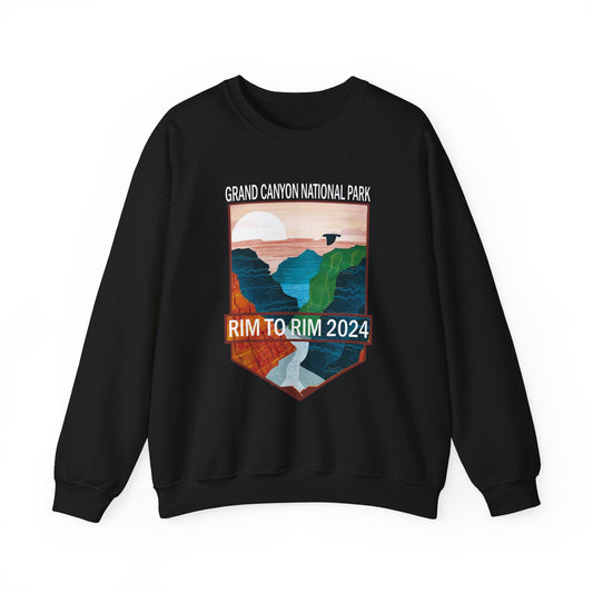 Debbie Anglin - Grand Canyon National Park R2R Arizona Camping Hiking Travel Sweatshirt - Np0366all