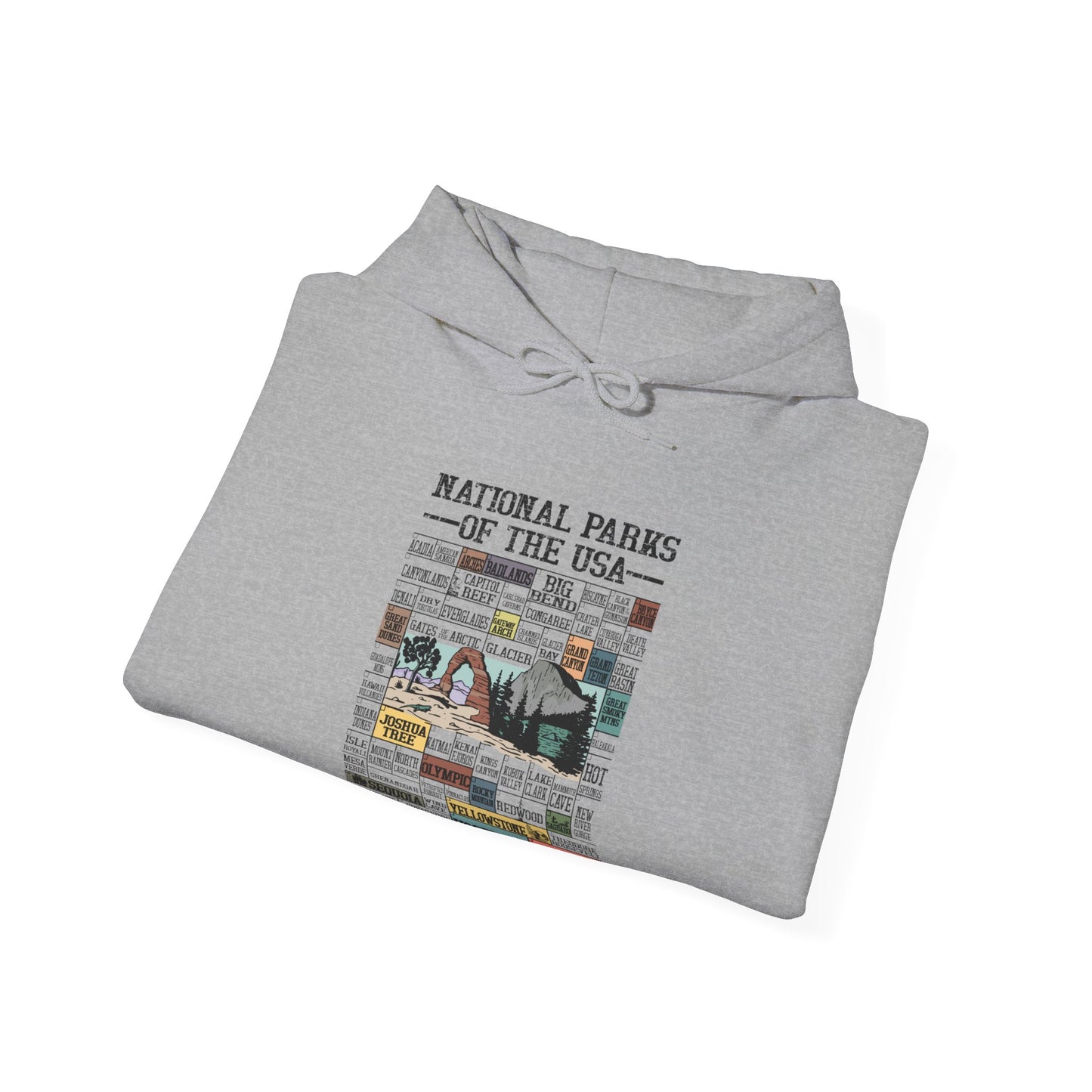 Copy of Iconic National Parks Hiking Travel Hoodie - Npt030all