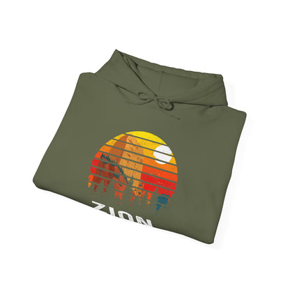 Zion National Park Camping Zion Art Zion Poster Hoodie - NP044ALL