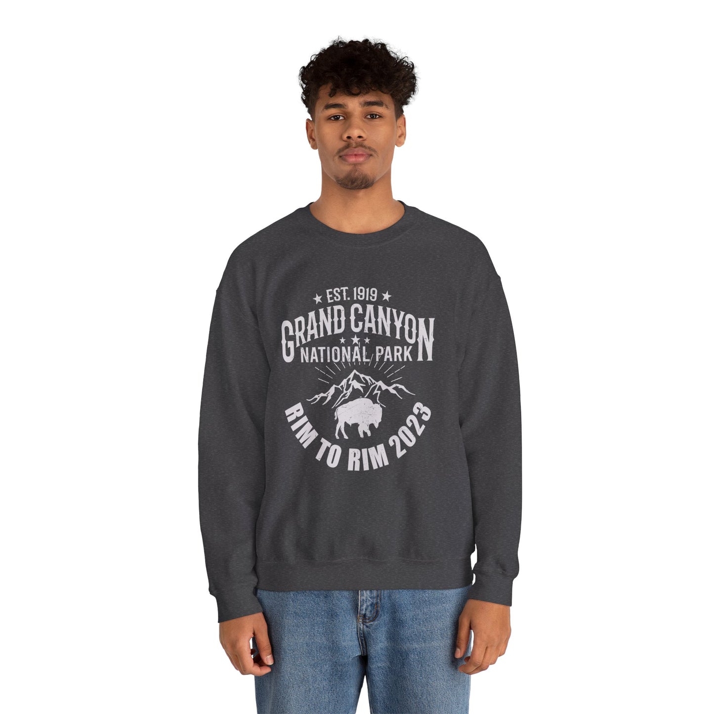 Custom Grand Canyon National Park Rim To Rim R2R 2023 Hiking Wilderness Forest Sweatshirt - Npt017all