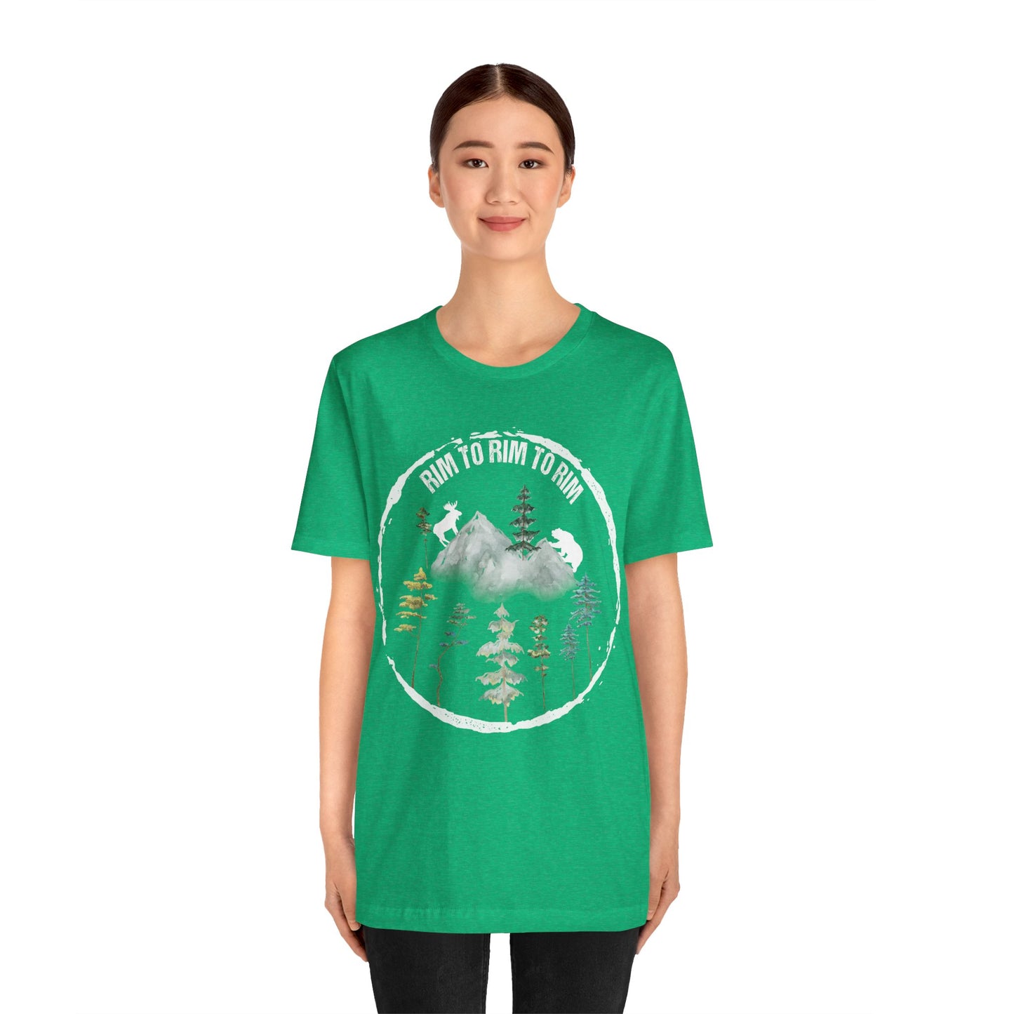 Rim To Rim To Rim Shirt, Grand Canyon R2R Rim 2022 Hiker Medal National Park Hiking Camping shirt - NP0195ALL