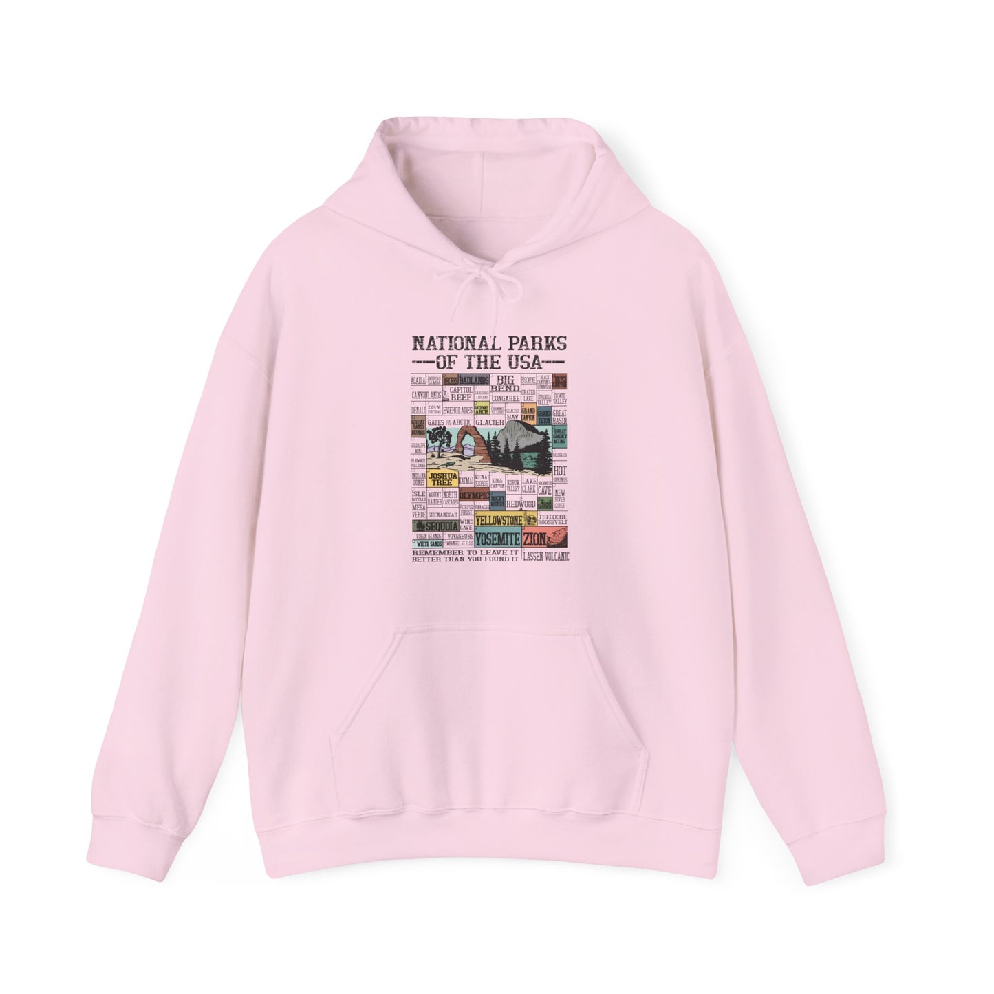 Copy of Iconic National Parks Hiking Travel Hoodie - Npt030all