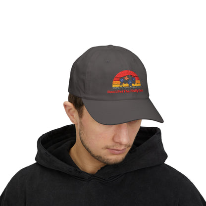 Don't Pet The Fluffy Cows, Yellowstone National Park Embroidered Cap, Hat for Friends & Family