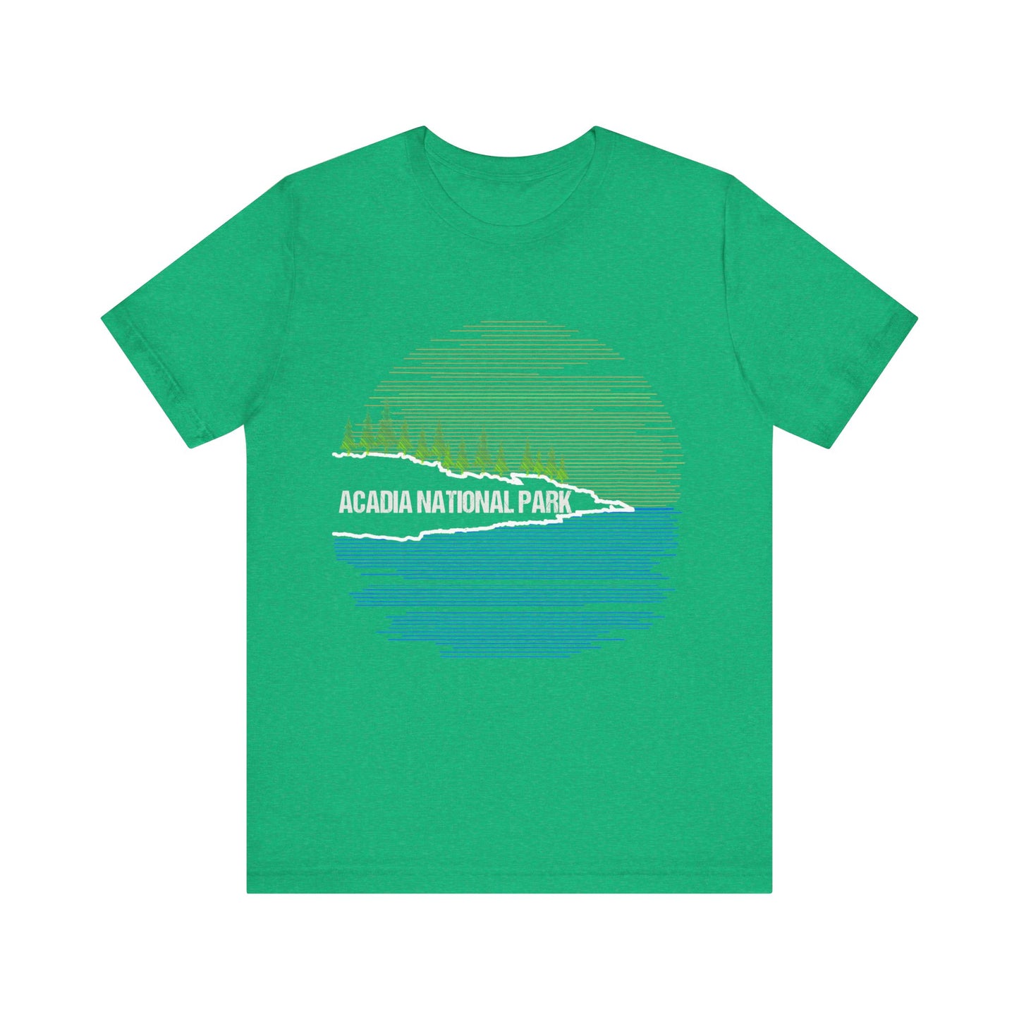 Acadia Crewneck Shirt, Acadia National Park Mount Desert Island Maine Cadillac Mountain shirt, Acadia Camping shirt - NP001ALL