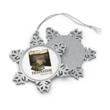 Yellowstone National Park Ornament, Gifts from Family or Friends, Christmas Gifts for National Park Lovers NP054ALL