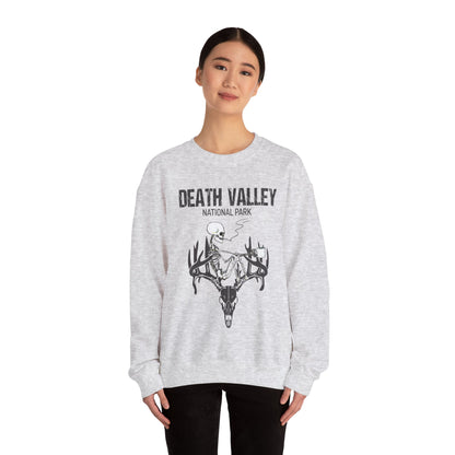 Death Valley National Park Skull Skeleton Camping Mountain Sweatshirt - NP0216ALL