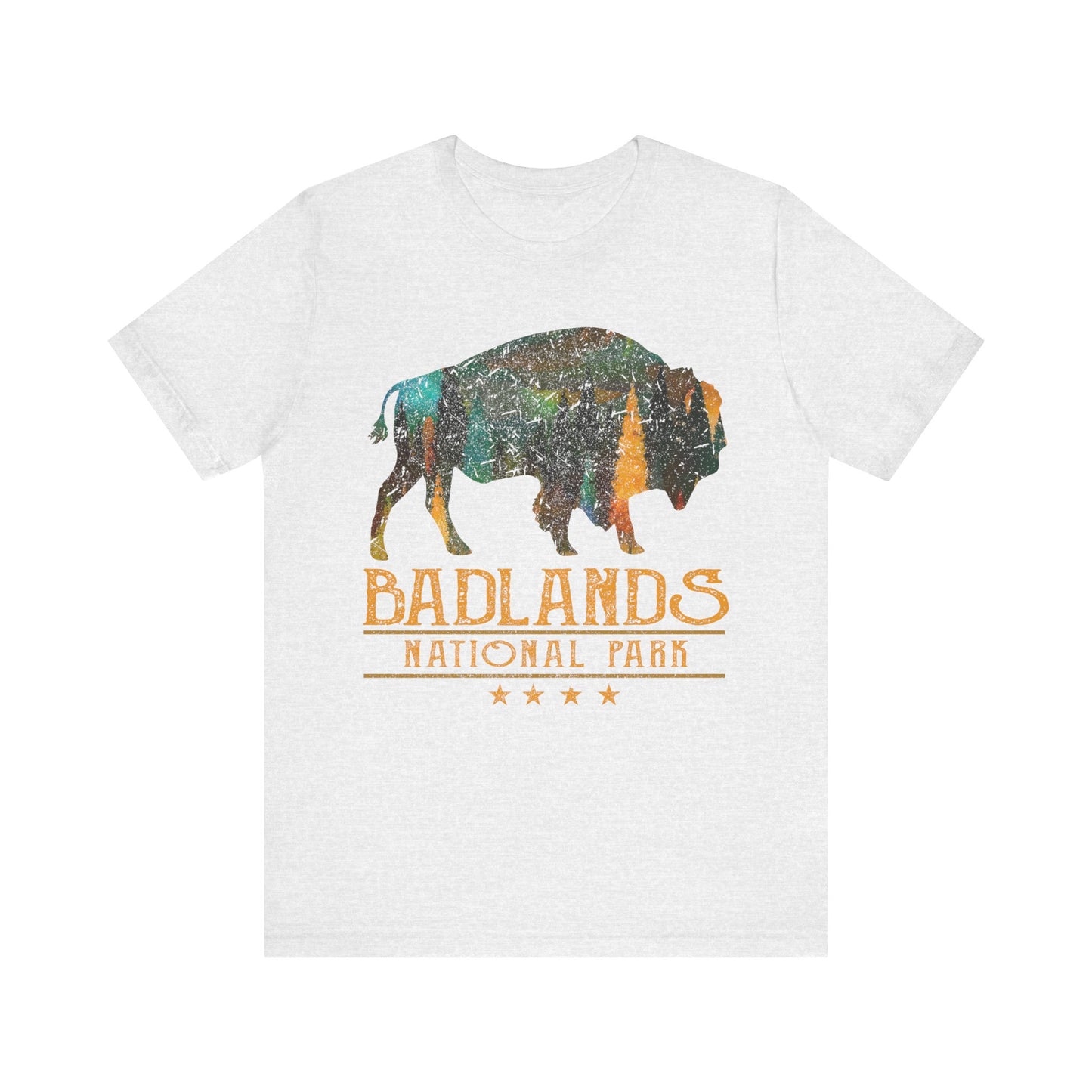 Badlands Shirt, Badland National Park Buffalo Bison South Dakota shirt - NPT082ALL