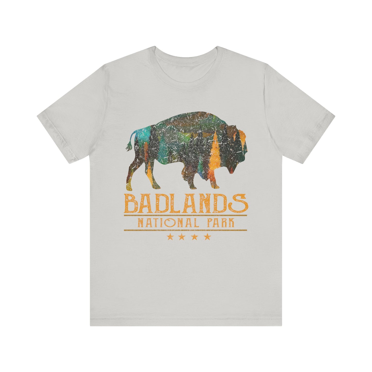 Badlands Shirt, Badland National Park Buffalo Bison South Dakota shirt - NPT082ALL