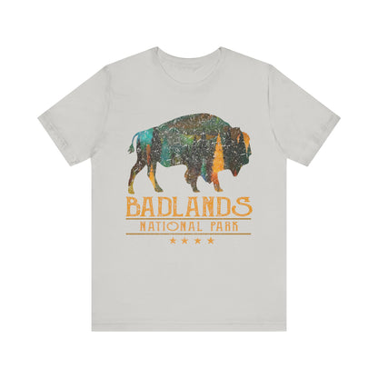 Badlands Shirt, Badland National Park Buffalo Bison South Dakota shirt - NPT082ALL