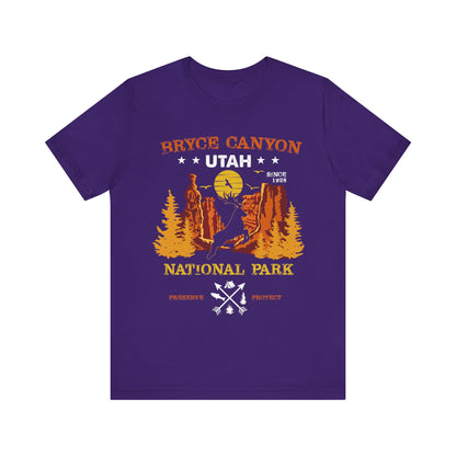 Travel Bryce Canyon National Park Mountain Hiking Deer Shirt - NPT131ALL