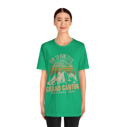 Rim To Rim 2023 Checklist Grand Canyon National Park Rim 2 Rim 2023 Hiking Outdoor Wilderness Forest shirt - NPT227ALL